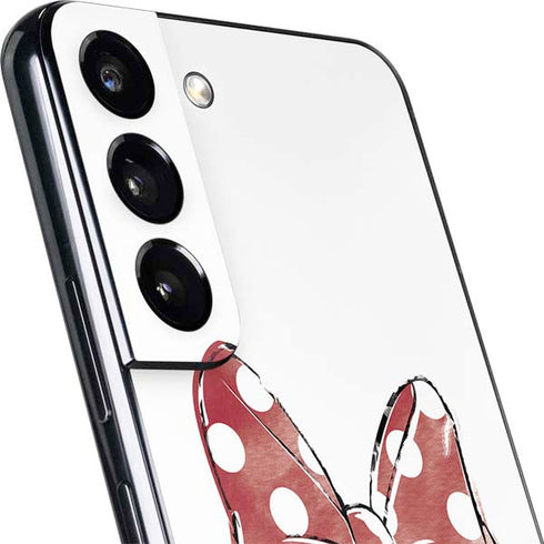 Disney Minnie Mouse One Of A Kind Bow Galaxy S22 Plus Skin